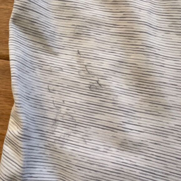 Lululemon Train Times Pant 25" Size 6 Wee Are From Space Sheer Blue Chambray - Picture 3 of 12